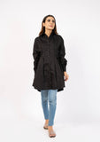 Nine90nine- Mini Shirt Dress - Black