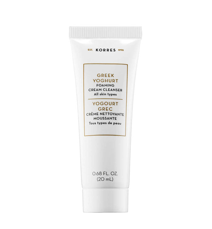 Korres Greek Yoghurt Foaming Cream Cleanser Mini, 20ml by Bagallery Deals priced at #price# | Bagallery Deals