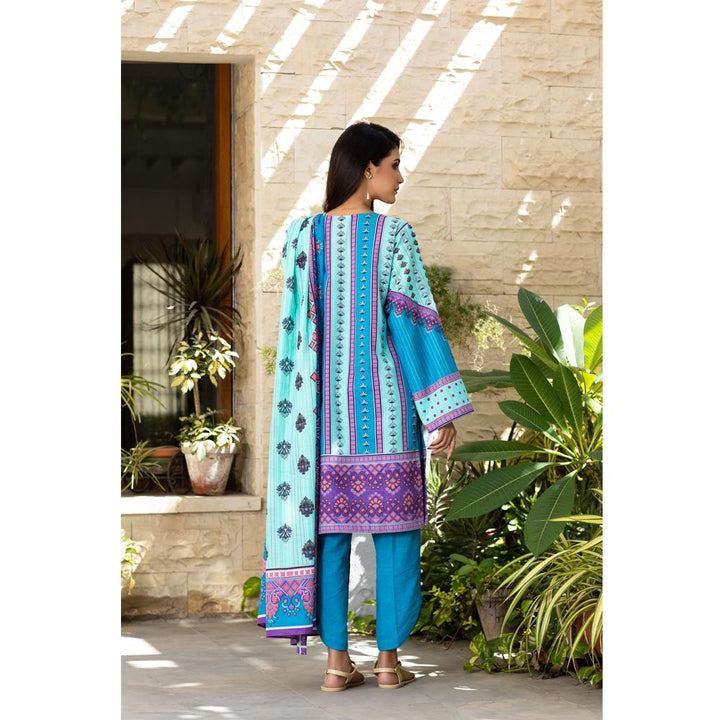 Zellbury- Digital Printed Embroidered Light Khaddar Shirt & Light Khaddar Dupatta WUW21E20102