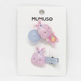 Mumuso- Doll Hairclip Set - Jellyfish