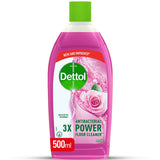 Dettol Multipurpose Cleaner Antibacterial Power Floor Cleaner Rose 500ml