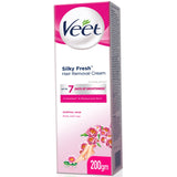 Veet- Silky Fresh Hair Removal Cream Normal Skin Body & Legs, 200gm