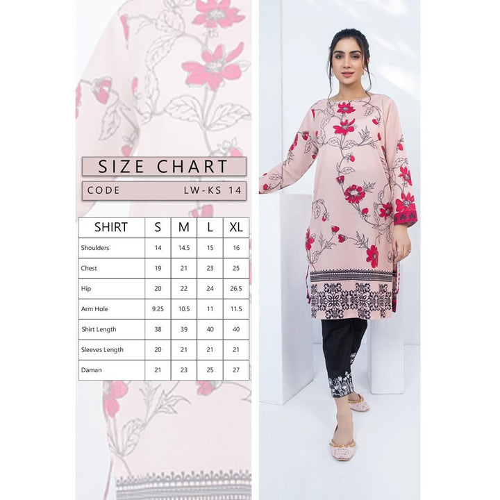 Keshia- Stitched Printed Kurti Bundle 14