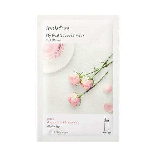 Innisfree- My Real Squeeze Mask - Rose