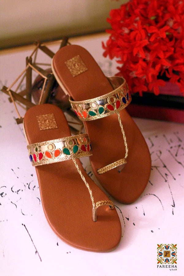 Tassel Multi Color Gold KK-06 (Adults)