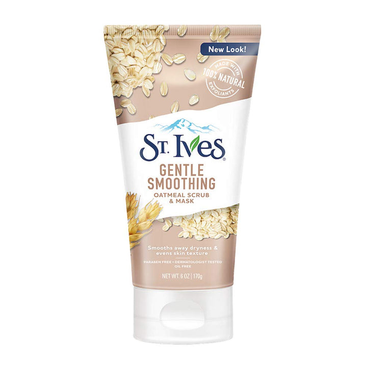 ST.IVES 170G OATMEAL SMOOTHING SCRUB + MASK