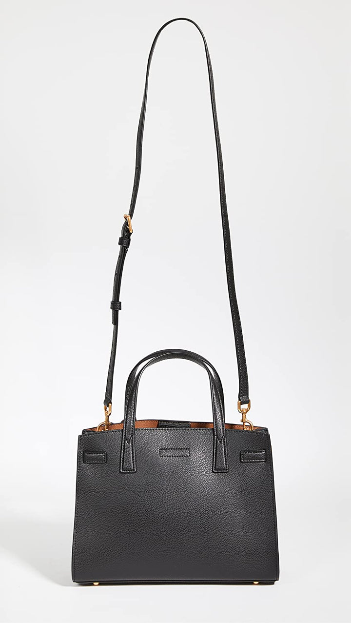 Tory burch-Walker Small Satchel Black