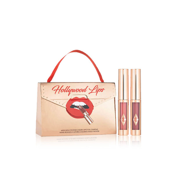 Charlotte Tilbury- Hollywood Lips Lipstick Mini Set by Bagallery Deals priced at #price# | Bagallery Deals