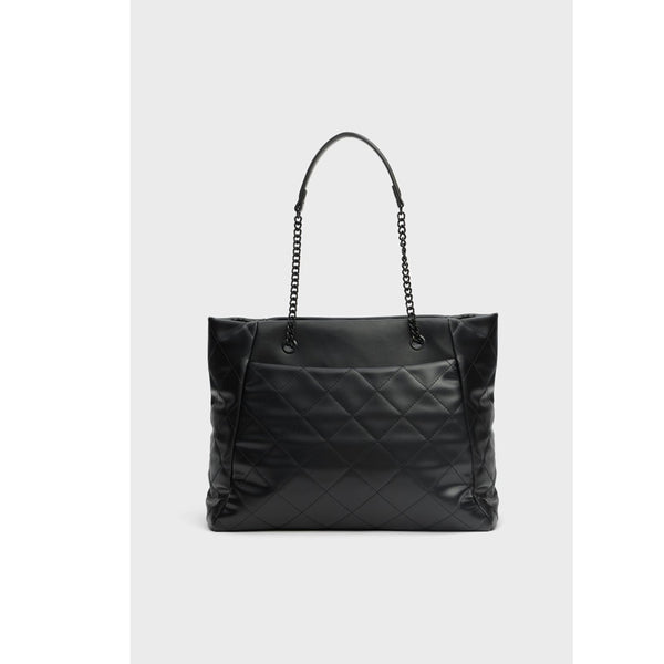 Stradivarius- Quilted tote bag