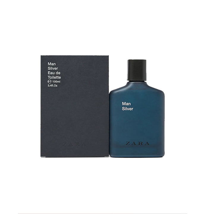 Zara- Man Silver Edt, 100 Ml (3.4 Fl. Oz).