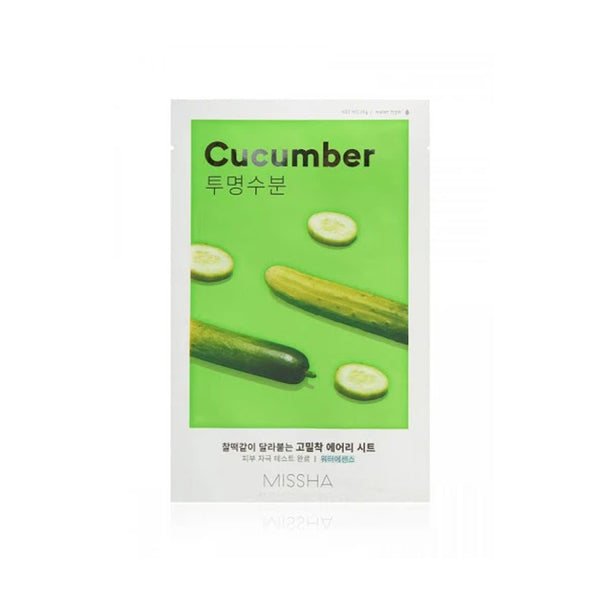 MISSHA- AIRY FIT SHEET MASK- CUCUMBER