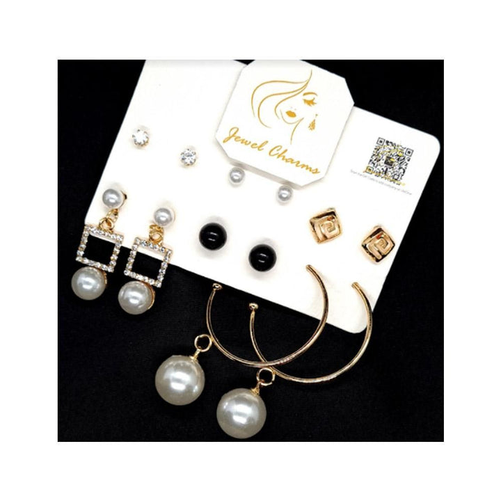 Jewel charms- Zircon Pearl Dangle Pack