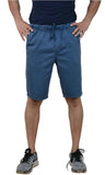 IGNITE-Blue Premium Cotton Short for Men by Ignite Discounted priced at #price# | Bagallery Deals