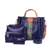 Style it-Blue 4 pieces Handbag