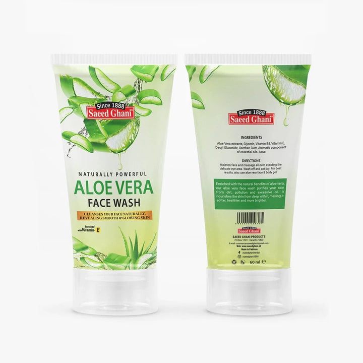 Saeed Ghani- Aloe Vera Face Wash (60ml)