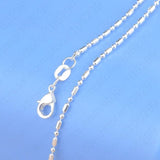 Zardi- Silver  - Chain Necklace - AN176