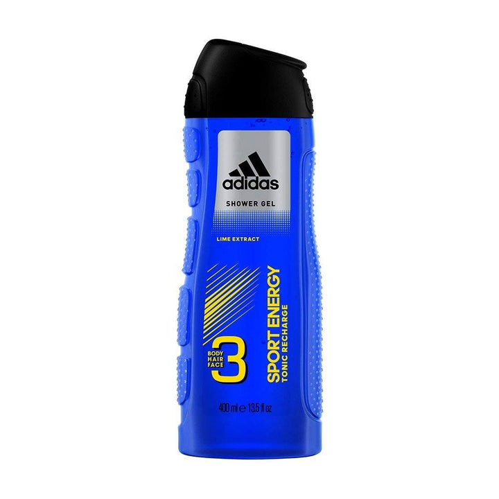 ADIDAS- SPORT ENERGY 3IN1 SHOWER GEL 400ml