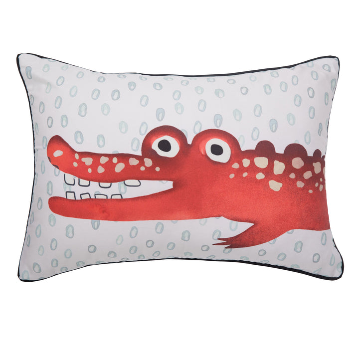 Sapphire Alligator - Cushion Cover