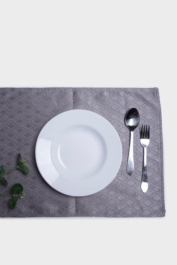 Alloy Grey Placemat Sapphire Home