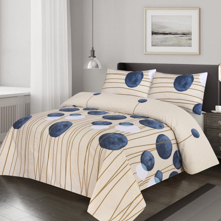 RUCHE - Almond - King Size Duvet Cover Set