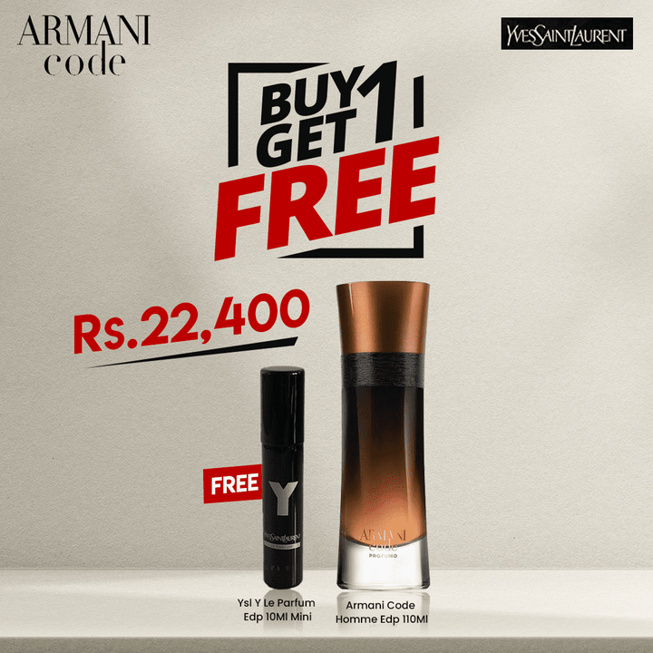 Armani Code Homme Edp 110Ml + Ysl Y Le Parfum Edp 10Ml Mini