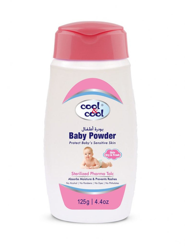 Cool & cool C&C Baby Powder Sterilized 125Gm