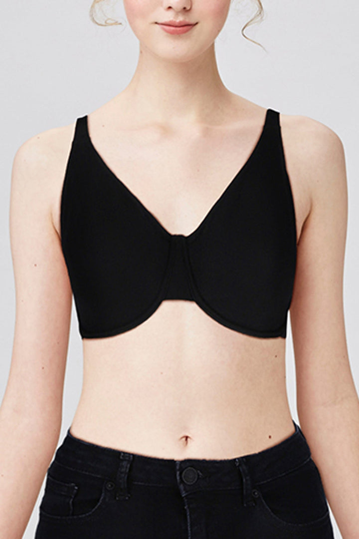 BLS - Camille Cotton Bra - Black