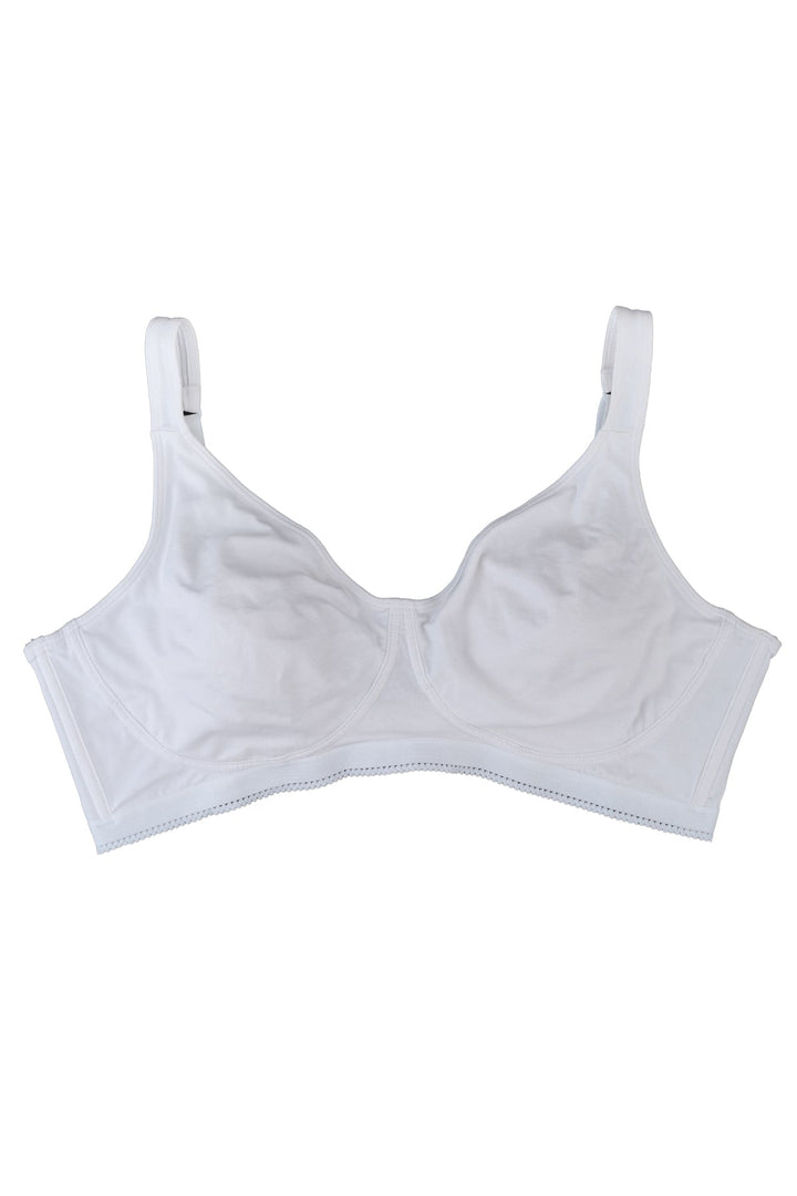 BLS - Carole Cotton Bra - White