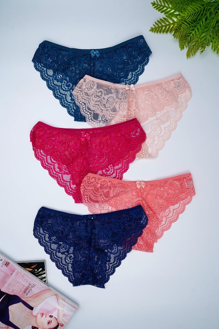 BLS - Lulu Lace Panty - Fuchsia