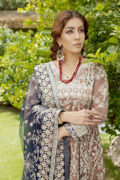 MI Creations X Dr. Harris - Baroque Embroidered Luxury Chiffon collection with Fancy Dupatta BQC-001