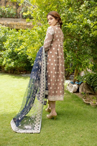 MI Creations X Dr. Harris - Baroque Embroidered Luxury Chiffon collection with Fancy Dupatta BQC-001