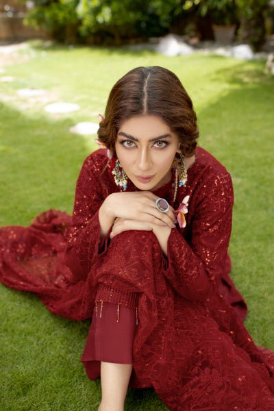 MI Creations X Dr. Harris - Baroque Embroidered Luxury Chiffon collection with Fancy Dupatta BQC-002