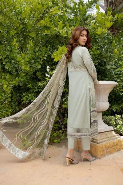 MI Creations X Dr. Harris - Baroque Embroidered Luxury Chiffon collection with Fancy Dupatta BQC-004