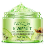 Bioaqua- Kiwi Fruit Snail Tender Skin Sleep Mask
