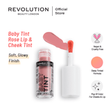 Makeup Revolution- Revolution Relove Baby Tint Rose Lip & Cheek Tint