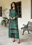 Bahaar By Farasha Embroidered Lawn Unstitched 3 Piece Suit - FSH24B 04 AZURE GRACE