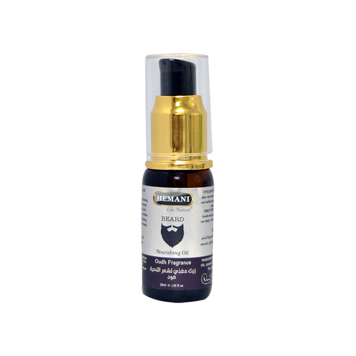 HEMANI HERBAL - Beard Oil With Oudh 30ml