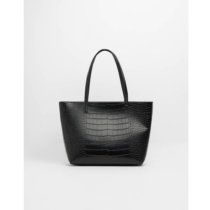 Bershka- Mock Croc Tote Bag