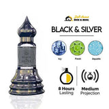 Musk Al Mahal - Black And Silver Premium Attars - 12ml