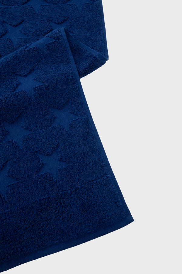 Sapphire Blue Star - Bath Towel