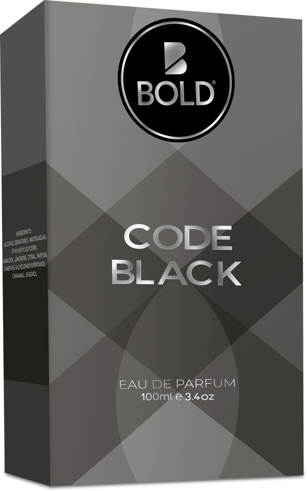 Bold- Code Black EDP Perfume, 100ml