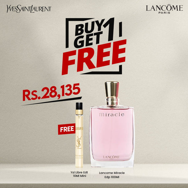 Lancome Miracle Edp 100Ml + Ysl Libre Edt 10Ml Mini