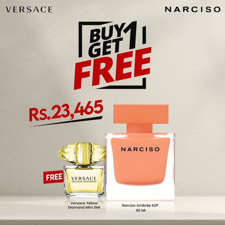 Narciso Ambrée EDP 90 Ml + Versace Yellow Diamond Mini 5Ml