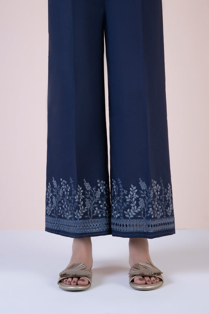 Sapphire- Embroidered Cambric Culottes