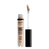 NYX Professional Makeup- Cant Stop Wont Stop 24HR Full Coverage Foundation - Alabaster, 3.50 Ml