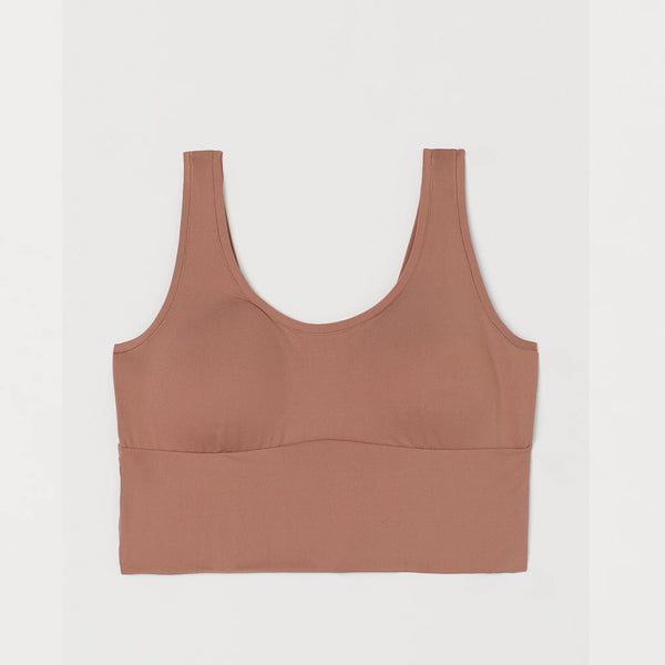 H&M- Padded jersey braletterl- Light brown