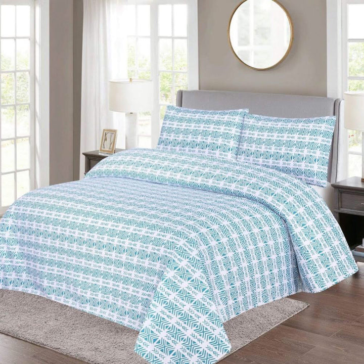 RUCHE - Cadet - King Size Bed Sheet Set