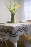 Sapphire - Charcoal - Table Cover