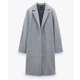 Zara- Lapel Collar Coat