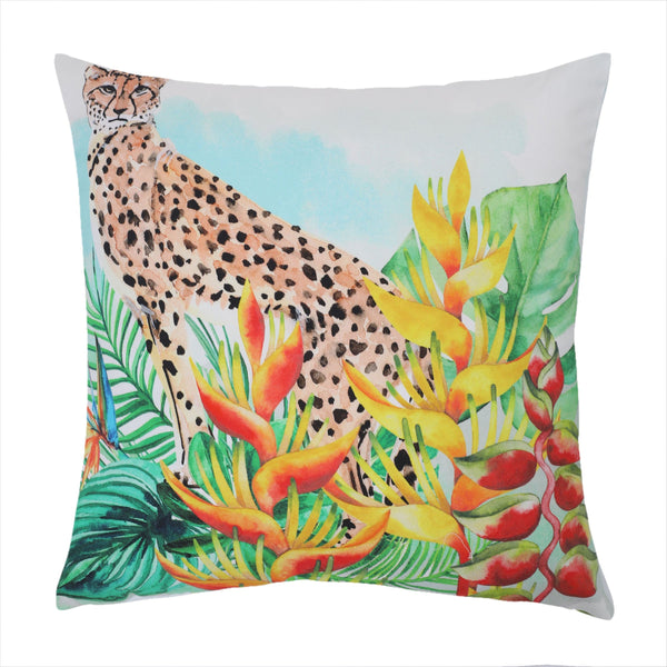 Sapphire Cheetah - Cushion Cover